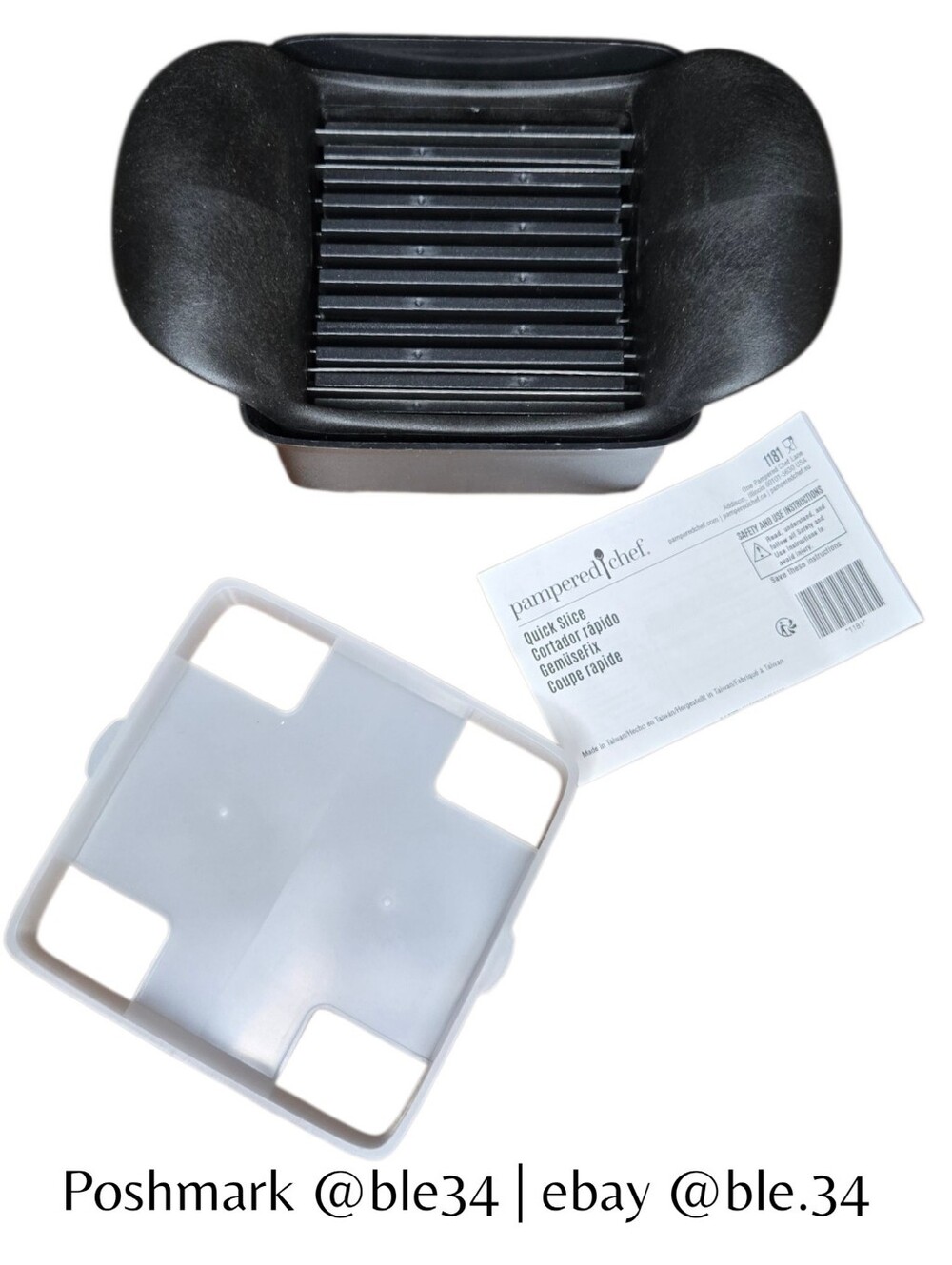 Pampered Chef #1181 Fruit Vegetable Quick Slicer